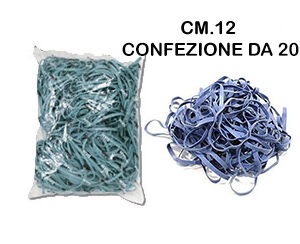 Elastici a Fettuccia diametro cm.12 pezzi 20