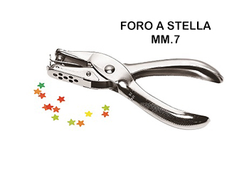 Perforatore a Pinza 1 Foro a Forma di Stella Lebez Perforatore a Pinza 1 Foro a Forma di Stella Lebez