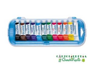 Colori a Tempera Giotto tubetti ml.7,5 Cf.12