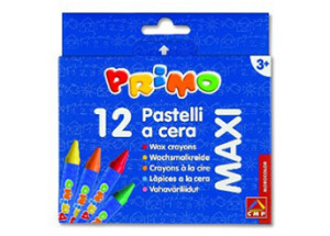 Maxi Pastelli a cera Primo Cf. 12