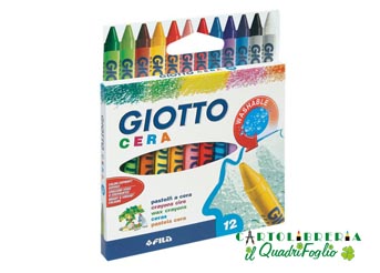 Pastelli a Cera Giotto Cf.12 Pastelli a Cera Giotto Cf.12