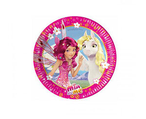 Piatti torta festa compleanno Mia and Me Pz.8
