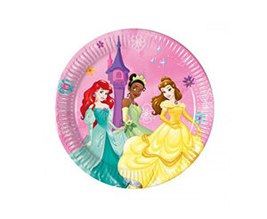 Piatti torta festa compleanno Principesse Disney Pz.8