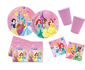 Set Kit coordinato festa compleanno Principesse Disney