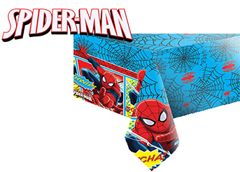Tovaglia, Spiderman, Marvel, tovaglia di plastica, tovaglia di carta,  tablecover, copritavolo, graffi, macchie, tema super eroi
