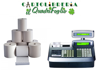 Rotolo termico per Cassa 57x30x12 Cf.10 Rotoli carta termica per Cassa 57x30x12 Cf.10