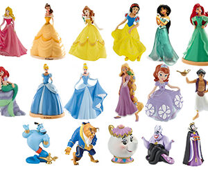 Cake Topper Personaggi per Torte Compleanno Principesse Disney