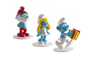 Cake Topper Personaggi per Torte Compleanno Puffi
