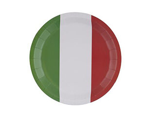 Piatti torta festa Squadra di Calcio Nazionale Italiana Pz.8