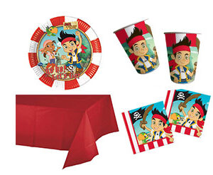Set Kit coordinato festa compleanno Jake il pirata