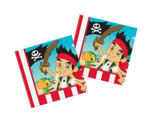 Tovaglioli festa compleanno Jake il pirata Pz.20