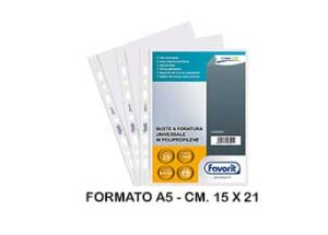 Buste a foratura universale A5 Favorit Buccia d'arancia CF.25