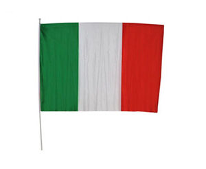 Bandiera tricolore nazionale italiana cm. 60 x 90