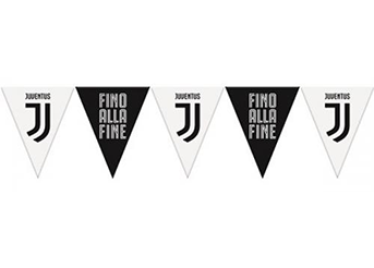 Festone Bandierine Triangolari Juventus