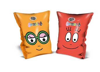 Braccioli gonfiabili mare per bambini personaggi Barbapapà Braccioli gonfiabili mare per bambini personaggi Barbapapà