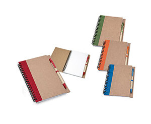 Quaderno a Block-Notes con penna cm.14x21