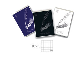 Block Notes 10x15 Quadretti 5mm Formato A6 CF.20 Block Notes 10x15 Quadretti 5mm Formato A6 CF.20