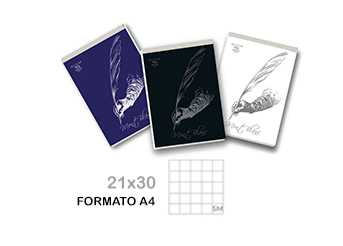 Block Notes 21x30 Quadretti 5mm Formato A4 CF.10 Block Notes 21x30 Quadretti 5mm Formato A4 CF.10