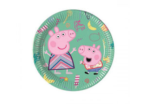 Piatti torta festa compleanno Peppa Pig Pz.8