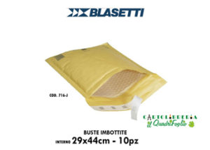 Buste Imbottite Sacboll cm.29x44 Avana Cf.10