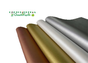 Carta Velina metallizzata cm.50x76 Cf.24