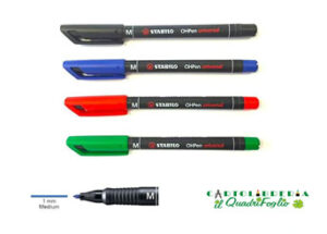 Pennarello OHPen Universal Stabilo Punta mm.1,0 Media