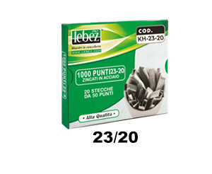 Punti cucitrice 23-20 alto spessore Lebez cucitura 120-180 fogli
