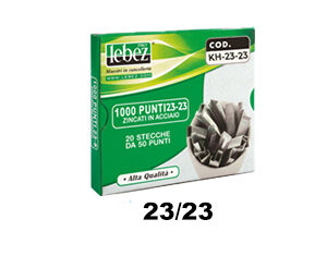 Punti cucitrice 23-23 alto spessore Lebez cucitura 170-240 fogli