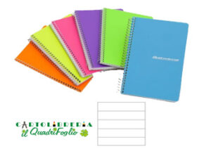 Quaderno Spirale A4 Righe 1R Cf.5