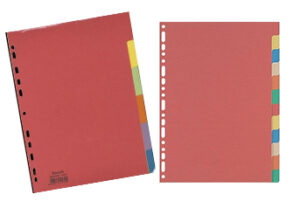 Intercalari Separatori in cartoncino Cf.6