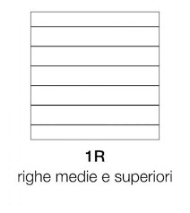 Quadernoni Righe 1R medie e superiori Confezione pz.10