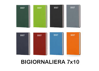 Agenda Bigiornaliera2027 - cm.7x10 Agenda Bigiornaliera2027 - cm.7x10