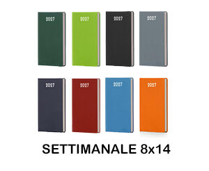 Agenda Settimanale 2027 cm.8x14