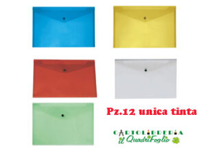 Buste con chiusura a bottone 21×29,7 in tinta CF.12