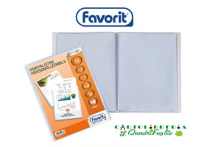 Portalistino personalizzabile 22x30 Favorit 70 fogli