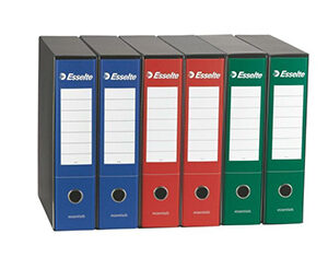 Registratore anelli archivio con custodia Esselte dorso 8