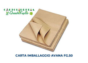 Carta da imballaggio avana cm.100x140 Cf.50