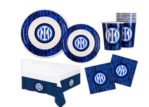 Set Kit coordinato festa compleanno Squadra di Calcio Inter