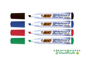 Pennarello Marcatore Bic Velleda per lavagna Punta Scalpello