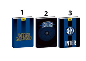 Diario squadra di calcio Inter standard scuola
