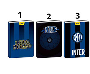 Diario squadra di calcio Inter standard scuola