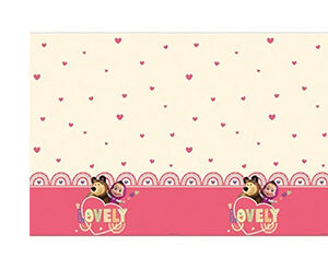 Tovaglia festa compleanno Masha e Orso