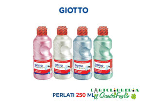 Tempera liquida Giotto flacone 250 ml Perlata