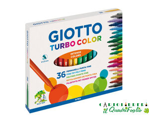 Pennarelli Giotto Turbo Color punta fine Cf.36