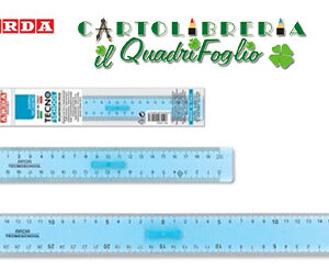 Righello triplo decimetro cm.30 Tecnoschool Arda