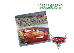 Tovaglioli festa compleanno Cars Pz.20