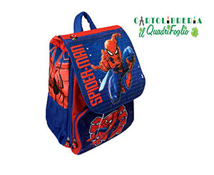 Zaino Spiderman Scuola Estensibile