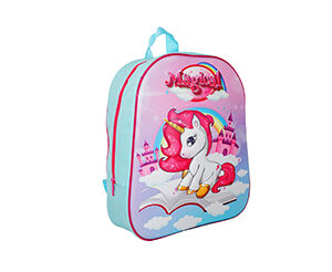 Zaino Unicorno 3D Asilo Scuola