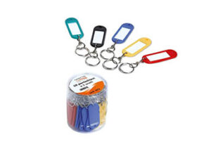 Portachiavi con segnanome Conf. 50 pz.