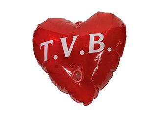 Cuore Gonfiabile T.V.B. cm.15